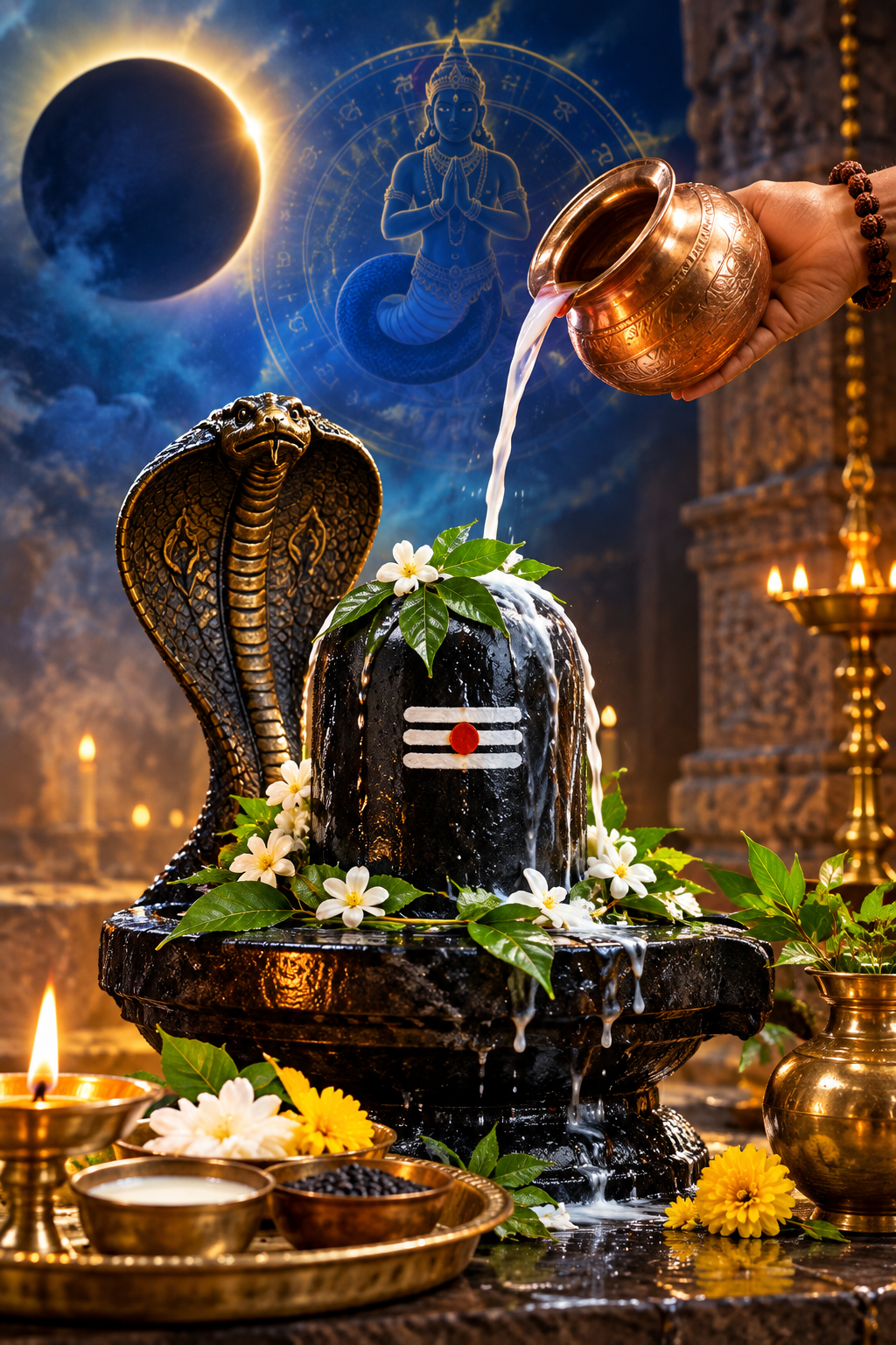 राहु शांति रुद्राभिषेक