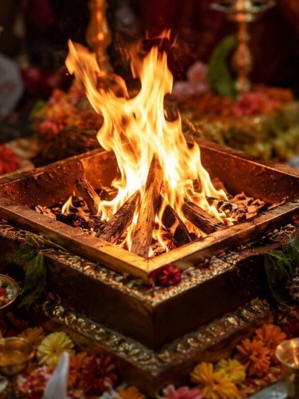 100 किलो लाल मिर्च अग्नि आहुति महायज्ञ