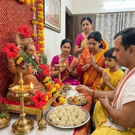 Sacred puja