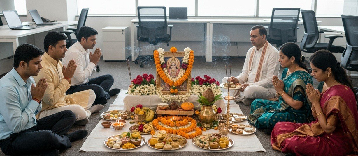 व्यापार उद्घाटन पूजन
