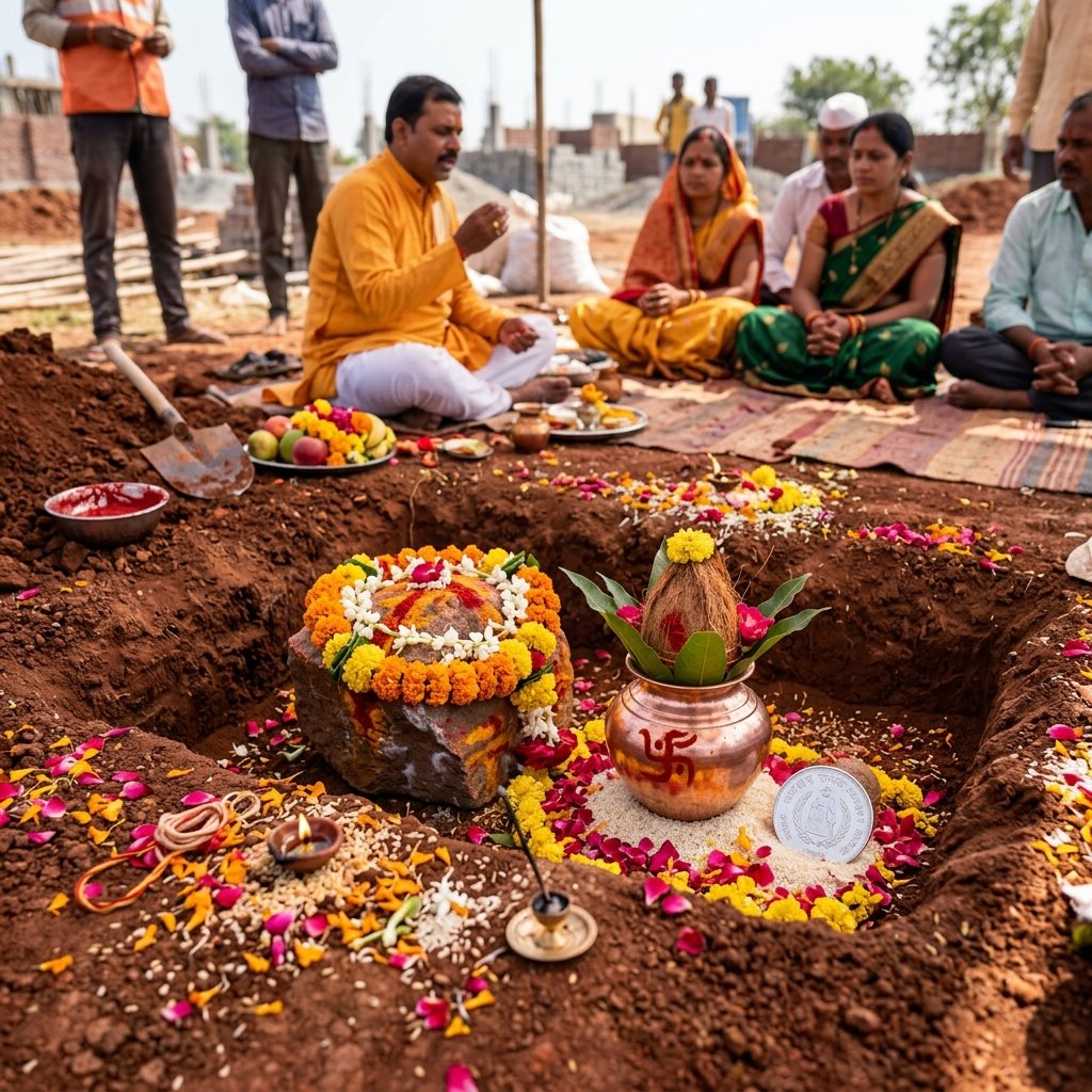 भूमि पूजन