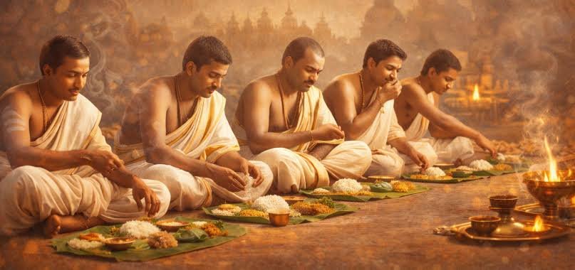जन्मदिन अवसर ब्राह्मण भोजन